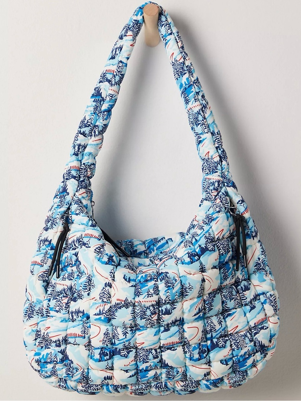 Free People Quilted Carryall Tote in Alpine